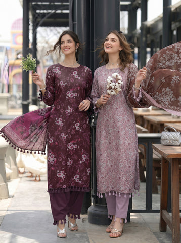 Kayseria Printed Lawn 3PC E-7539