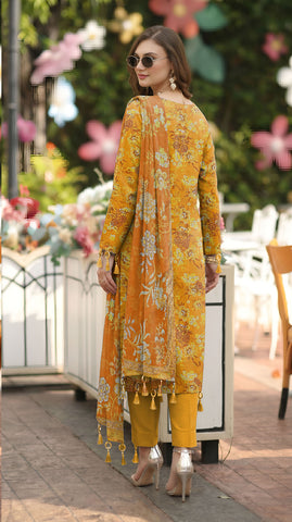 Kayseria Printed Lawn 3PC E-7540