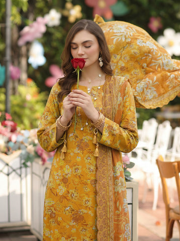 Kayseria Printed Lawn 3PC E-7540