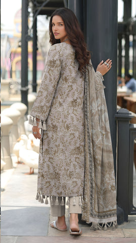 Kayseria Printed Lawn 3PC E-7542