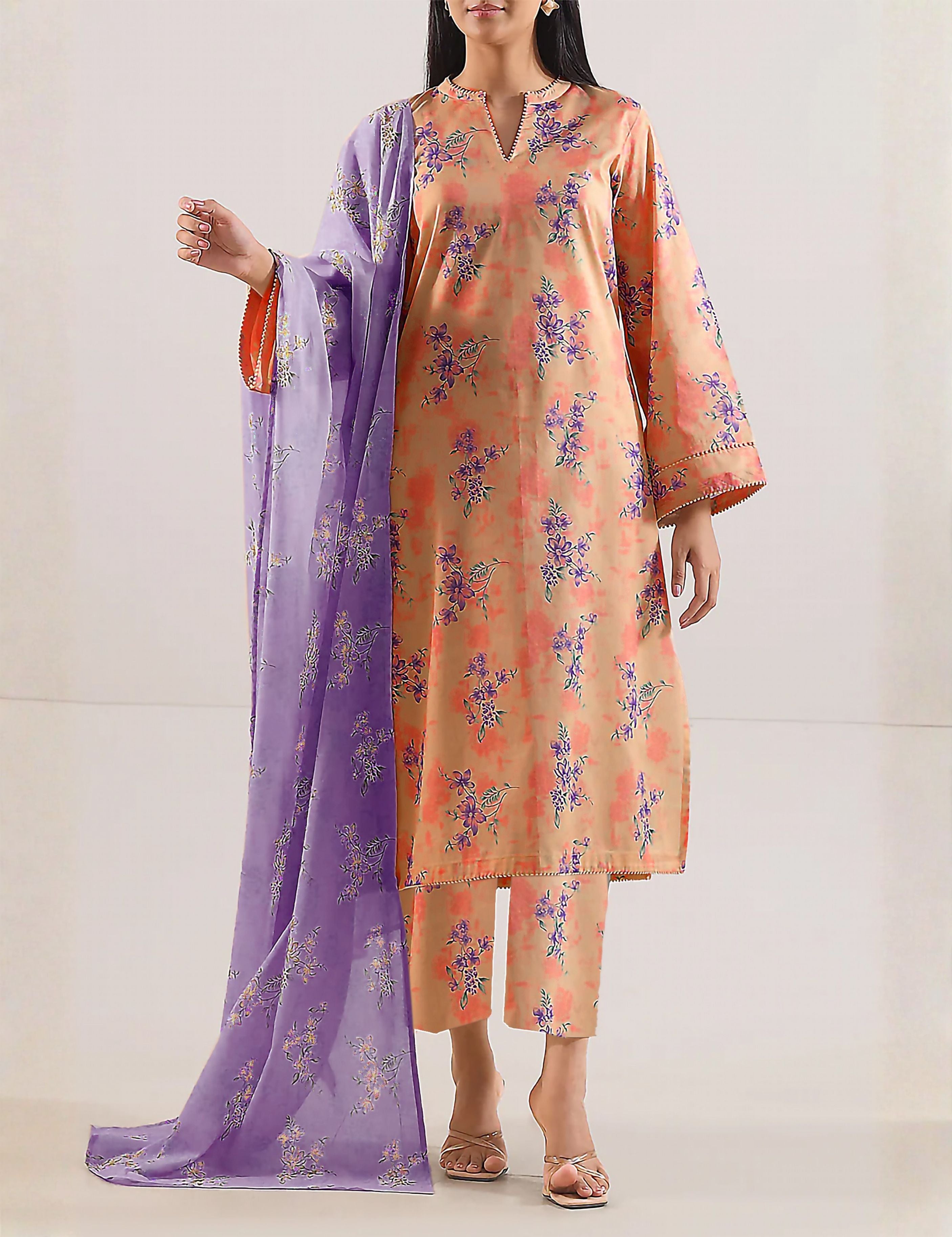 kayseria khaddar 3pc