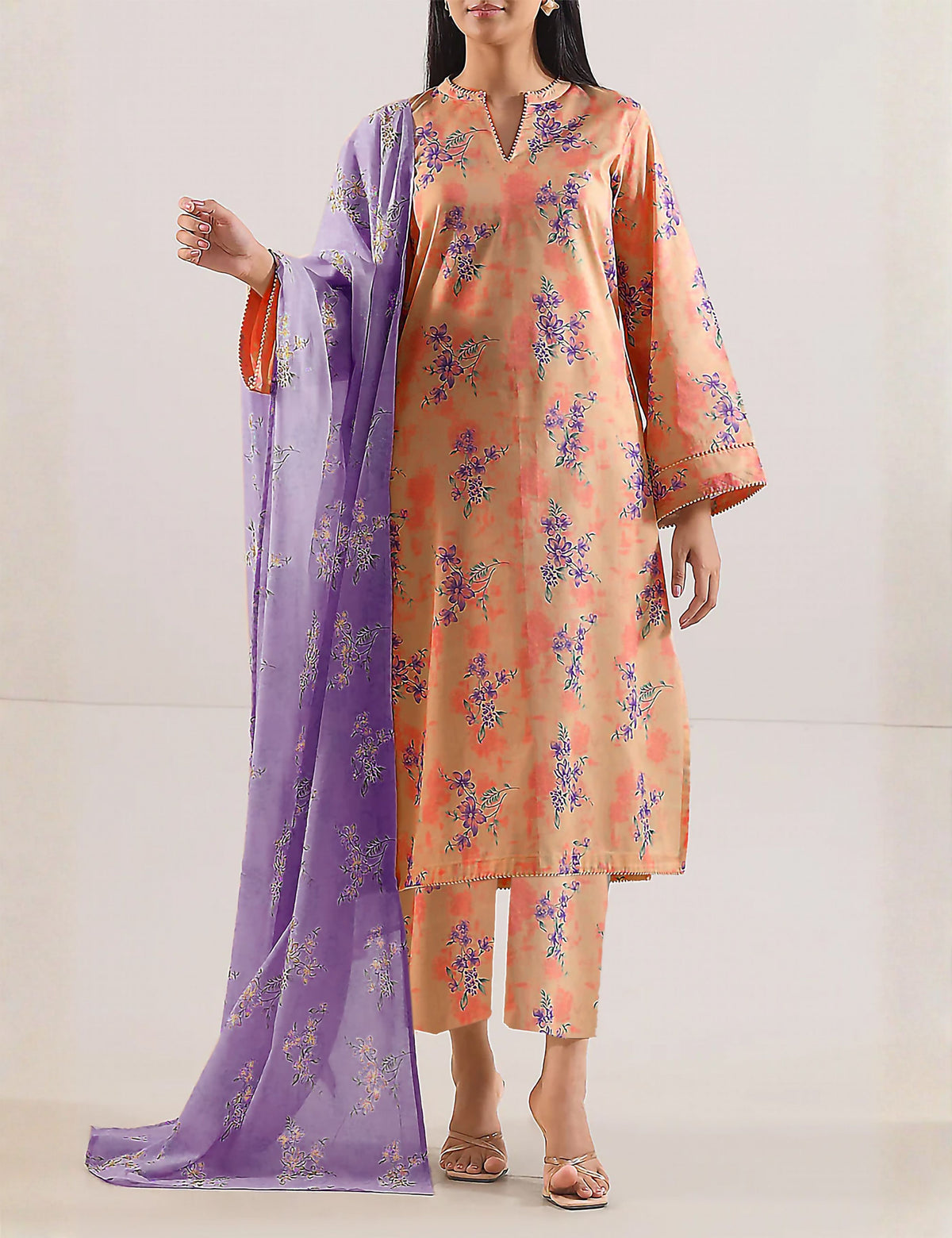 kayseria khaddar 3pc