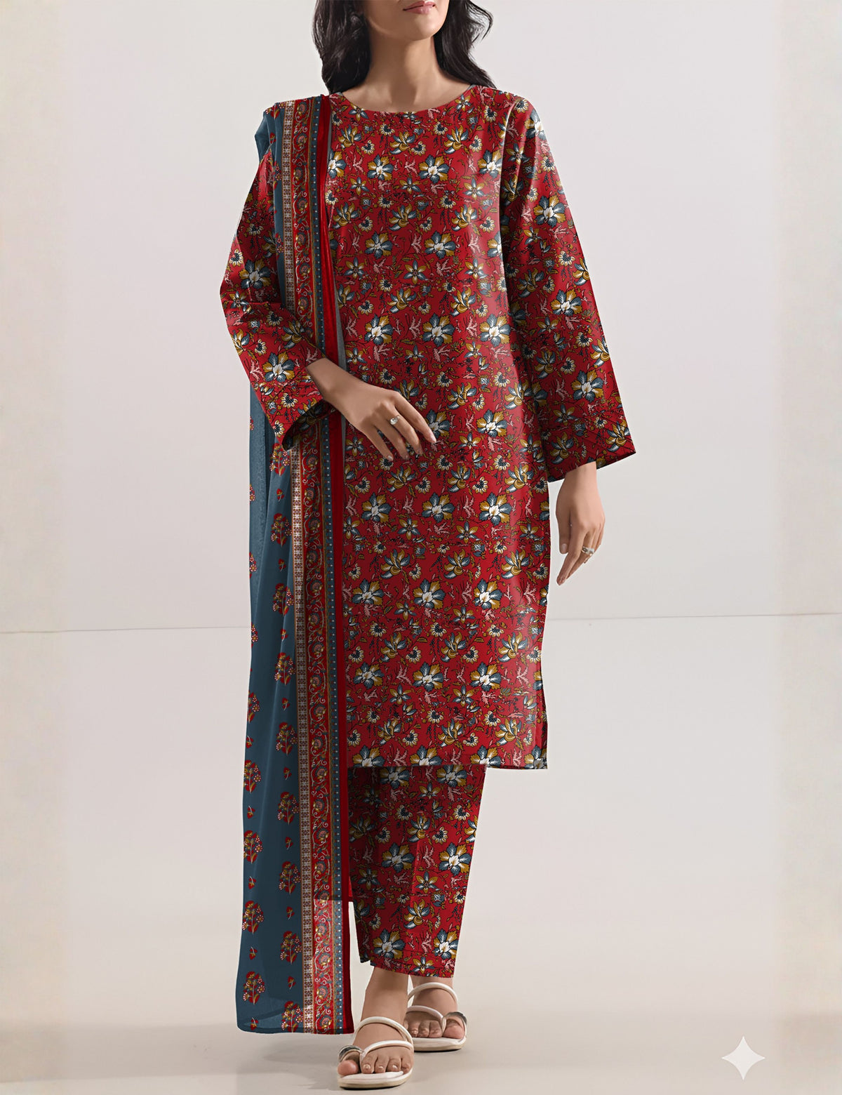kayseria khaddar 3pc