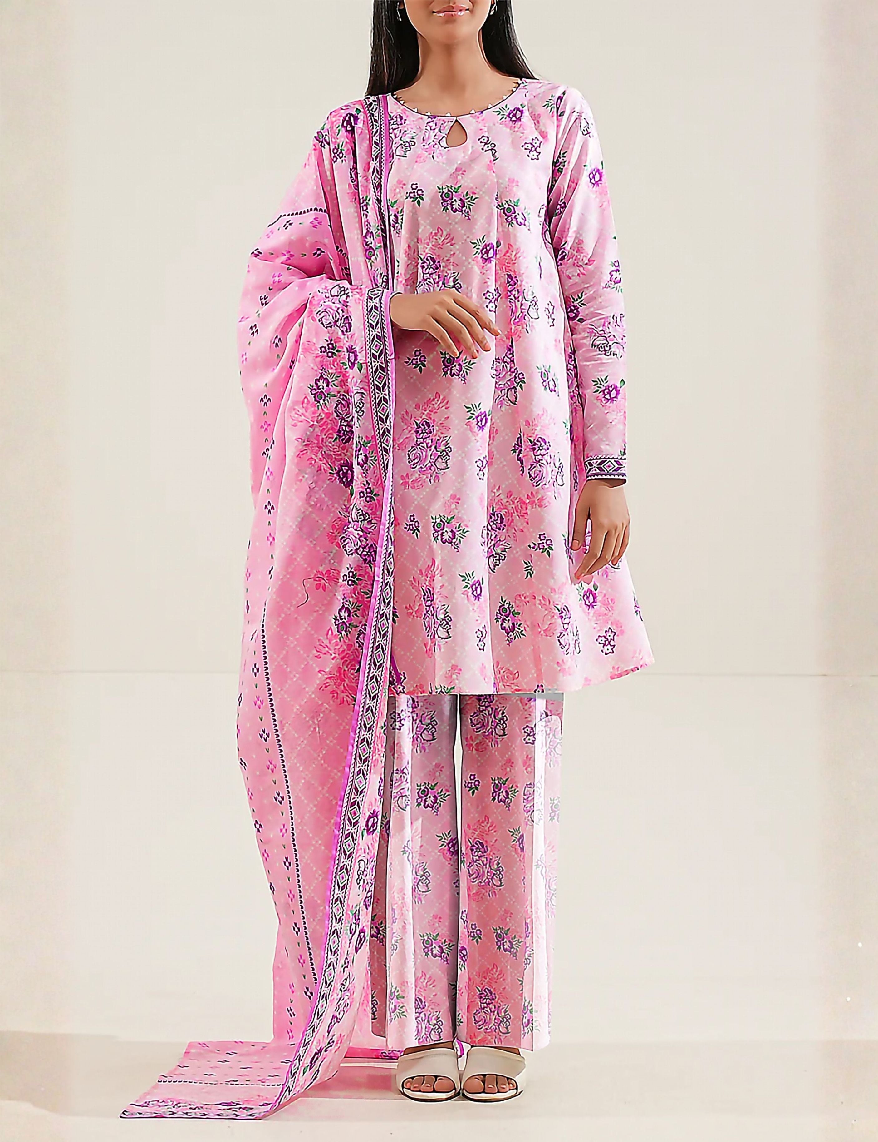 kayseria khaddar 3pc