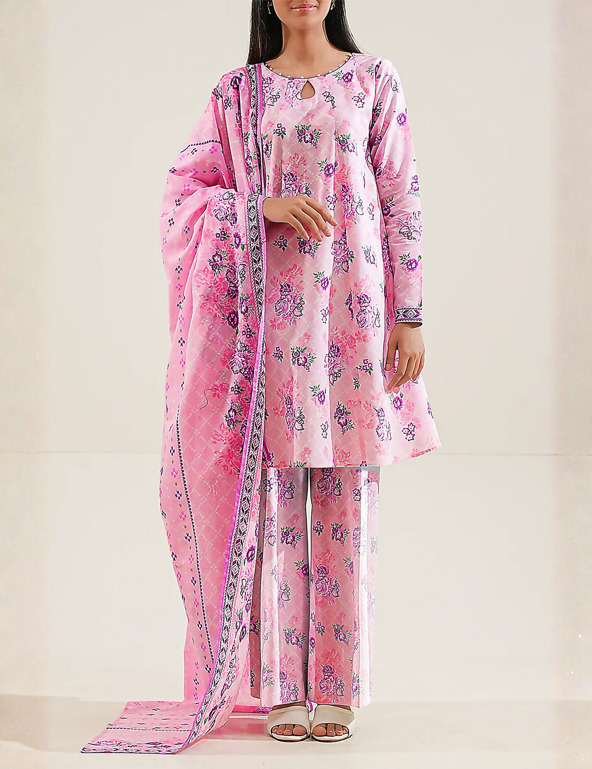 kayseria khaddar 3pc