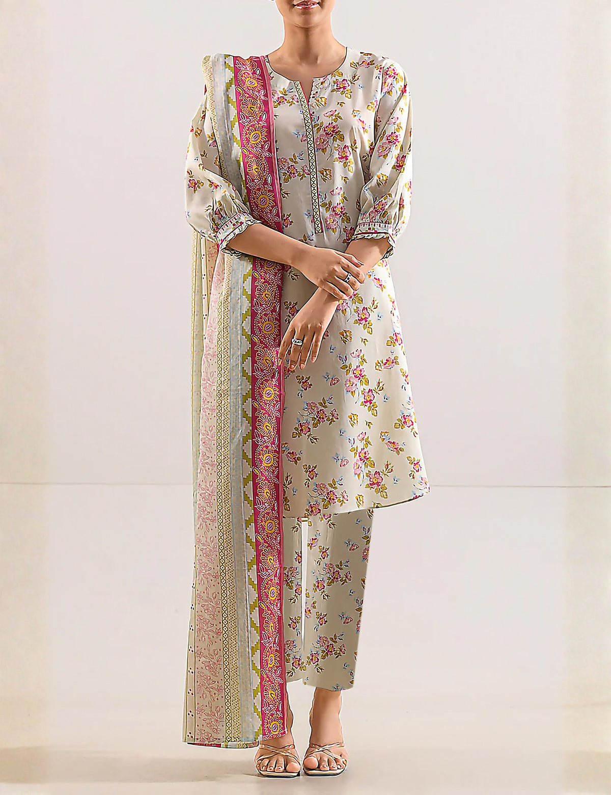 kayseria khaddar 3pc