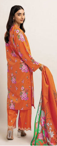 Unstitched Khaadi Printed Viscose 3-Pc ALA2308071