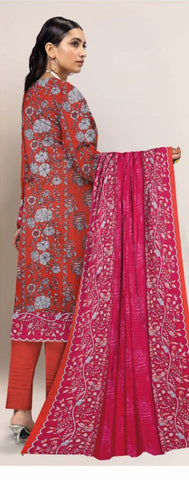 Unstitched Khaadi Printed Viscose 3-Pc ALA230813