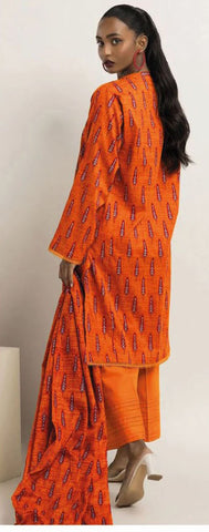 Unstitched Khaadi Printed Viscose 3-Pc ALA230805
