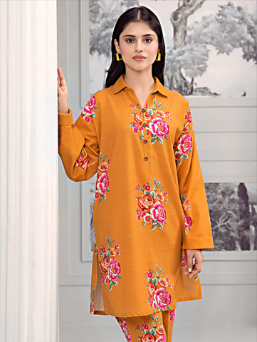 Unstitched Limelight Printed Linen 2-Pc 09