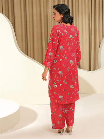 Unstitched Limelight Printed Linen 2-Pc 01