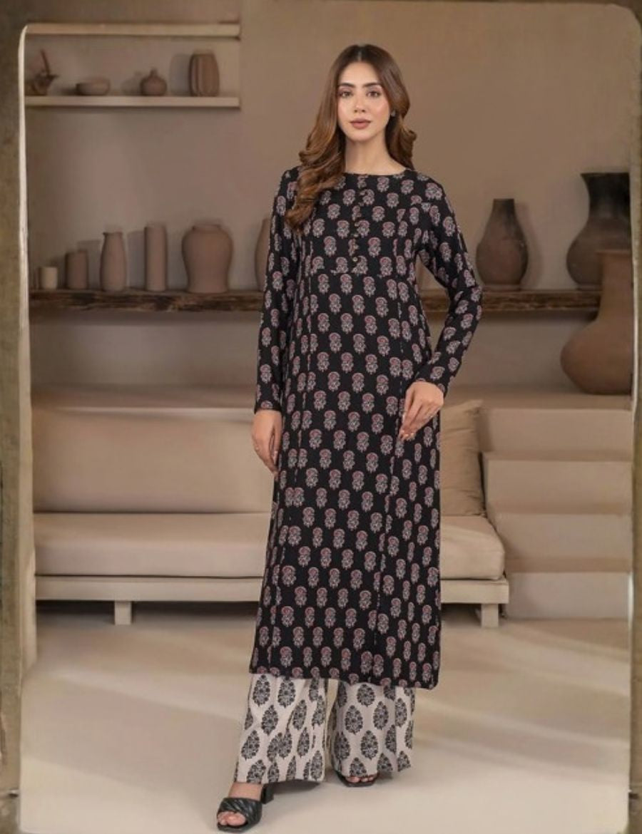 Unstitched Limelight Printed Linen 2-Pc 06