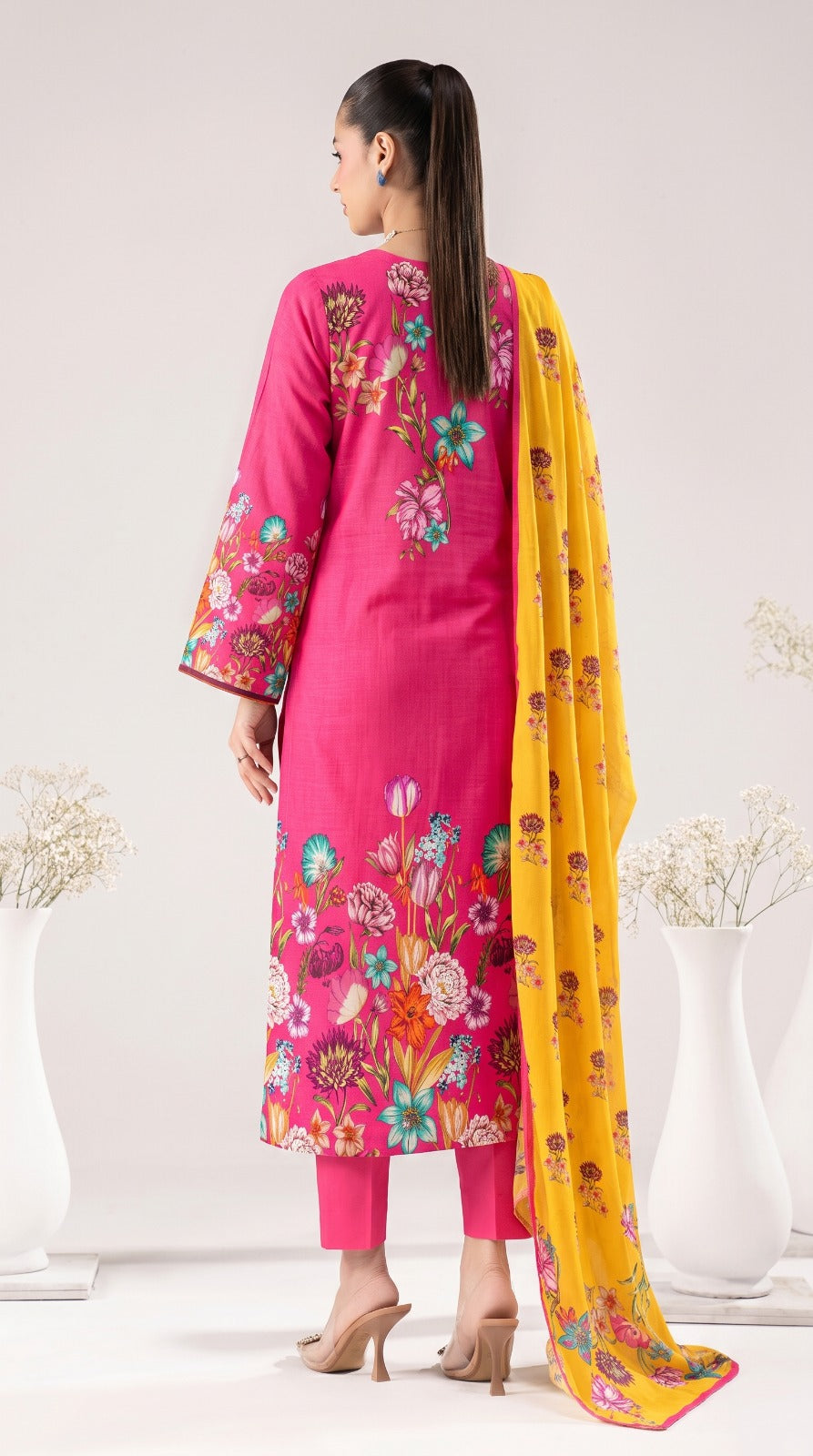Maria B Unstitched Printed Lawn 3-Piece