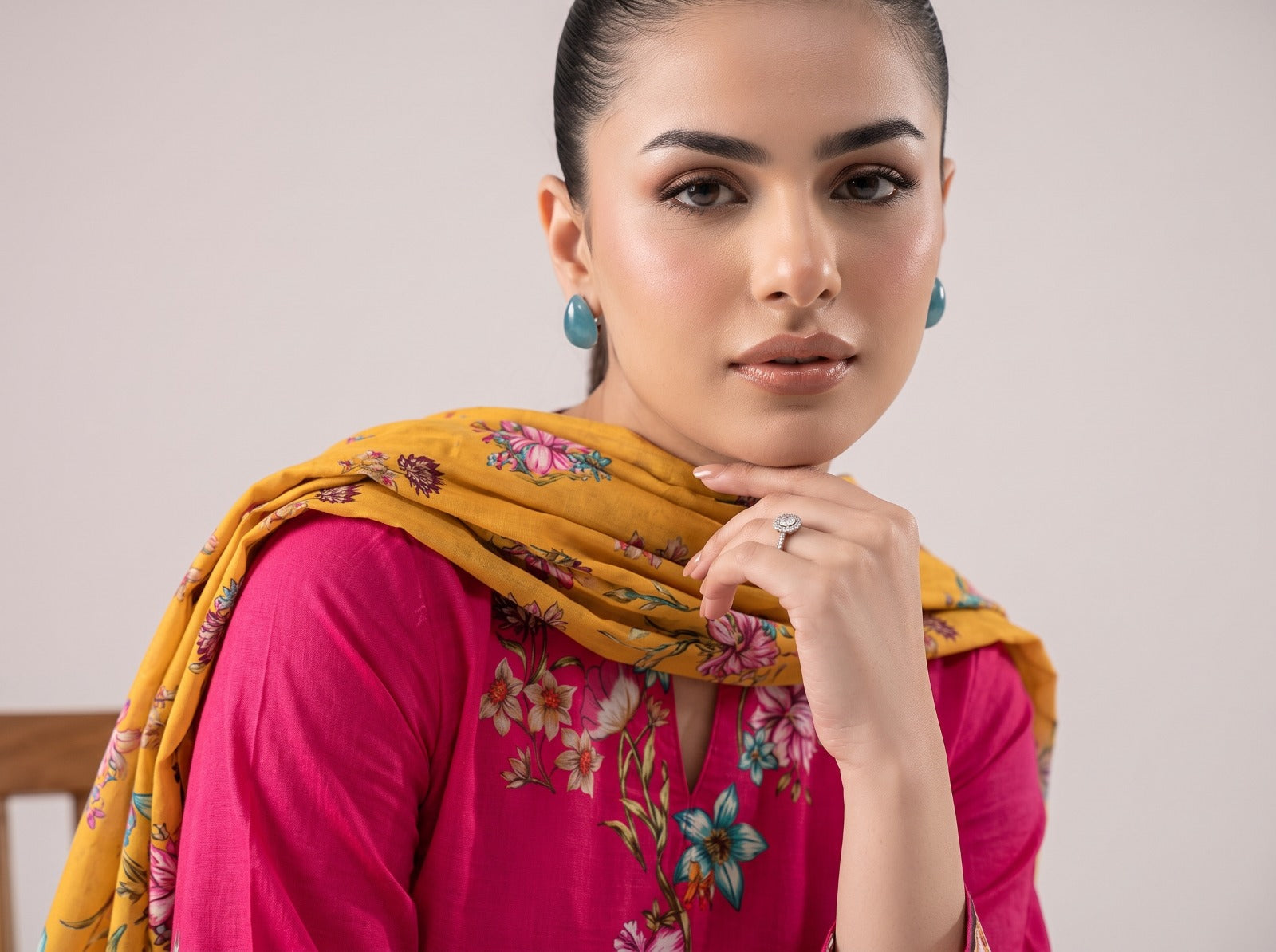 Maria B Unstitched Printed Lawn 3-Piece