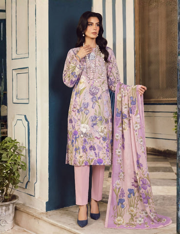 Maria B Unstitched Printed Lawn 3-Piece