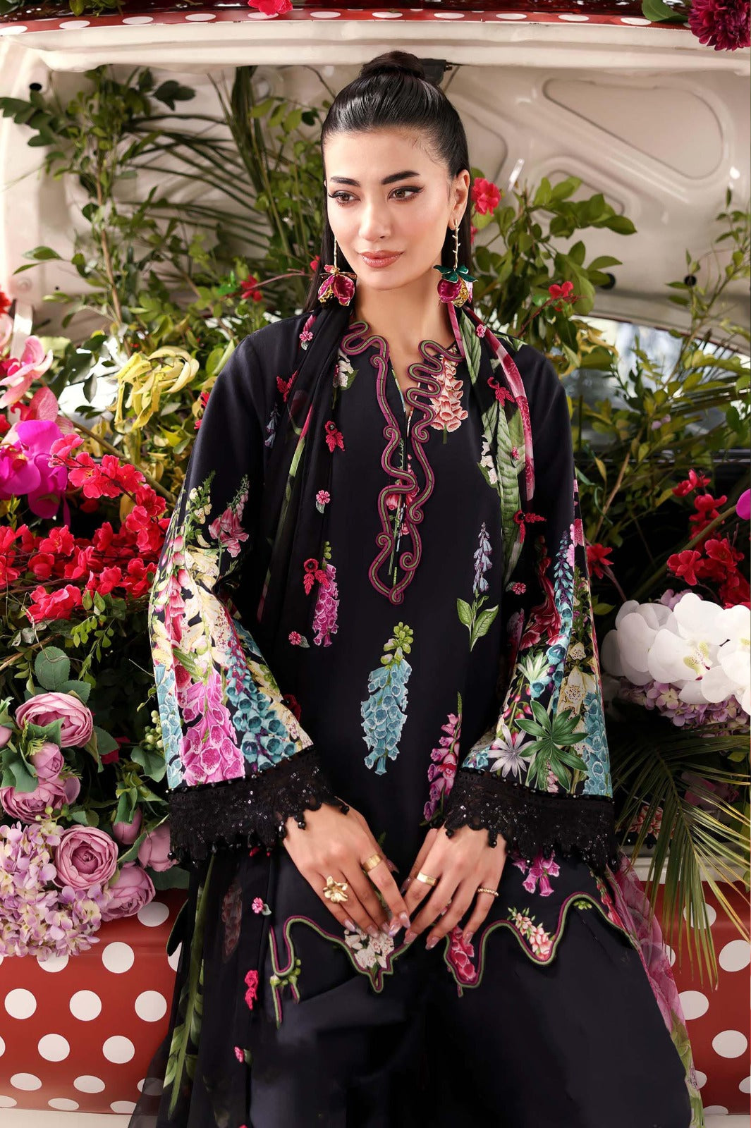 Maria B Unstitched Printed Lawn 3-Piece