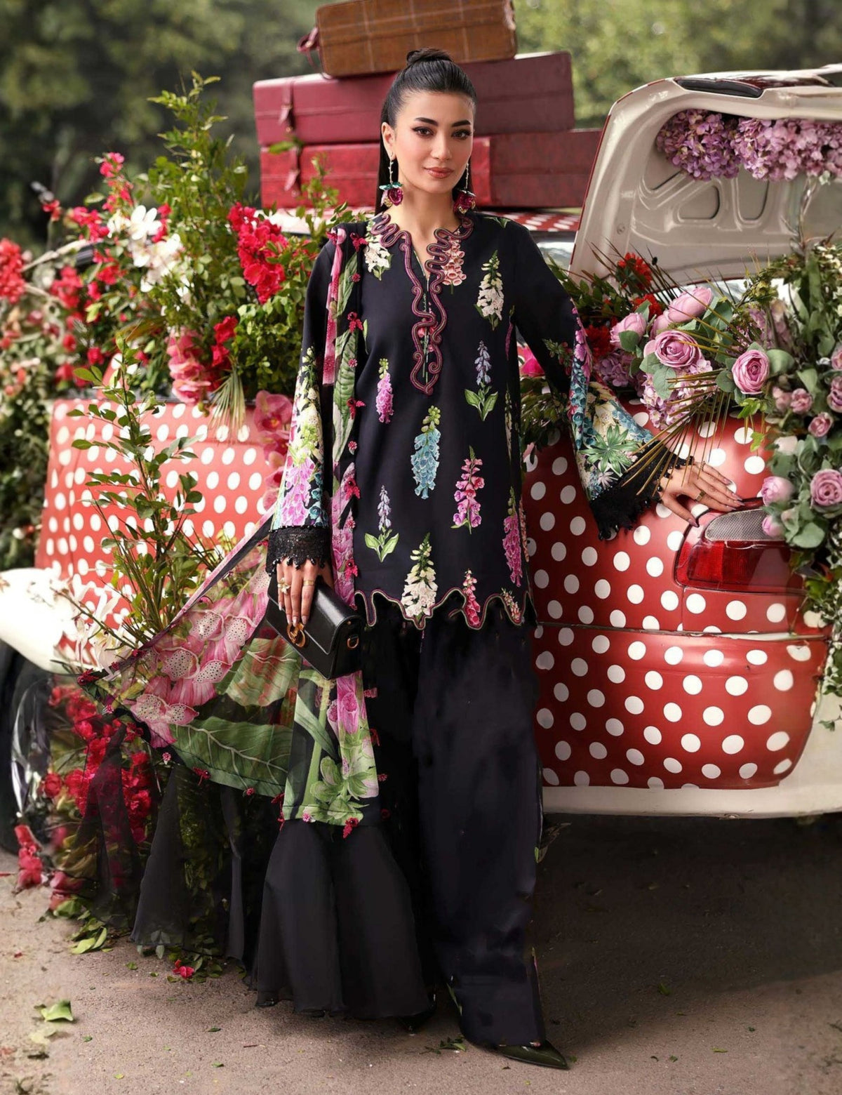 Maria B Unstitched Printed Lawn 3-Piece
