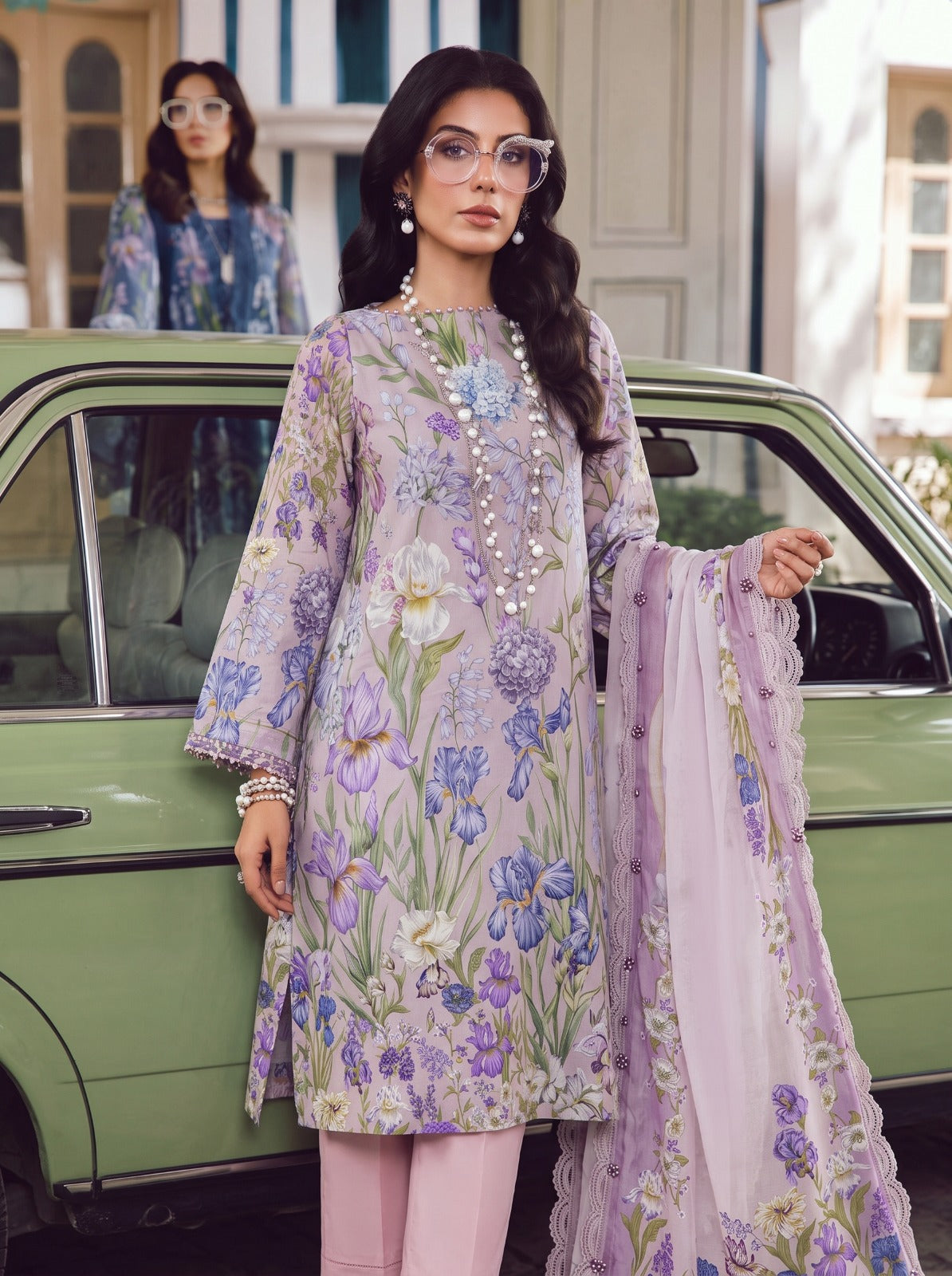 Maria B Unstitched Printed Lawn 3-Piece