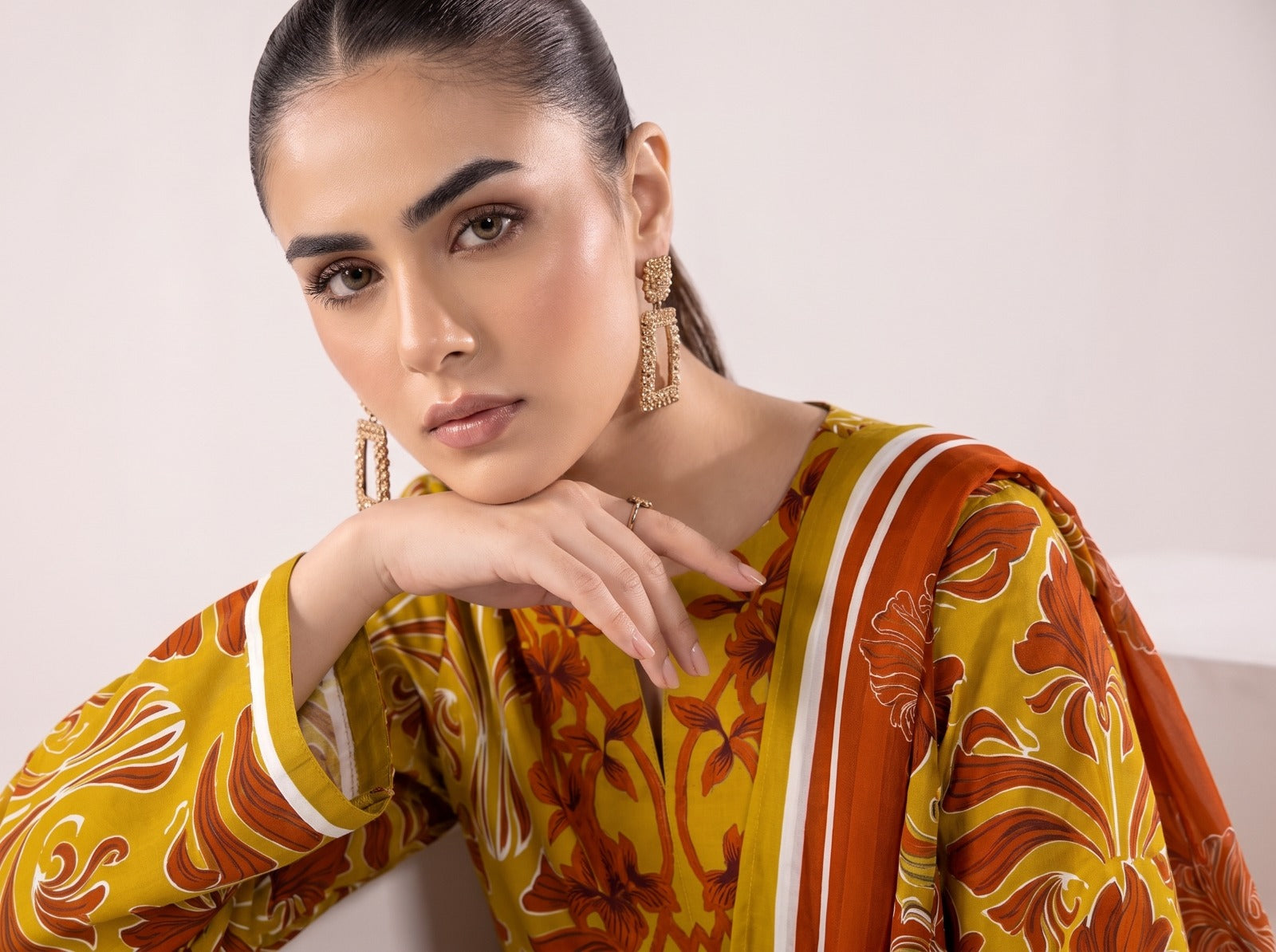 Maria B Unstitched Printed Lawn 3-Piece