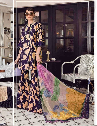 Unstitched Maria B Emb Viscose 3-Pc 1905-B
