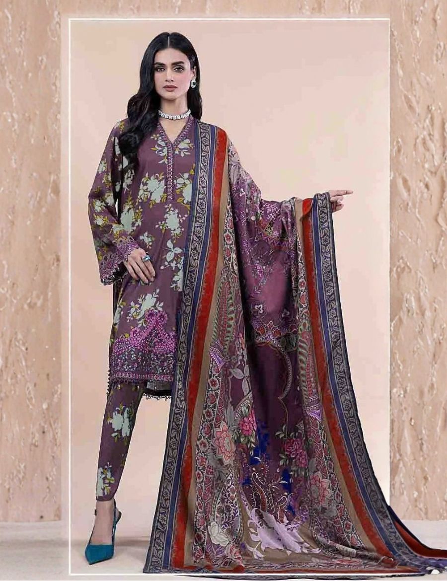 Unstitched Maria B Emb Viscose 3-Pc 1909-B