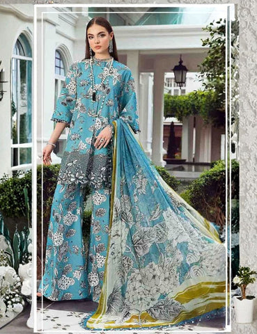 Unstitched Maria B Emb Viscose 3-Pc 1908-A