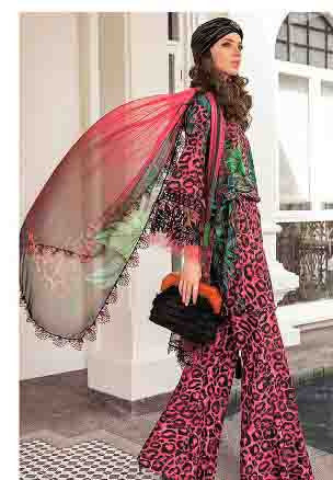 Unstitched Maria B Emb Viscose 3-Pc 1907-A