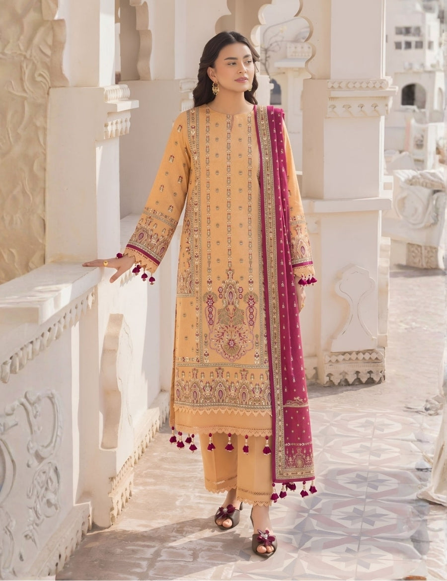 Munarq By Nisha Designer Printed Lawn 3PC V-591
