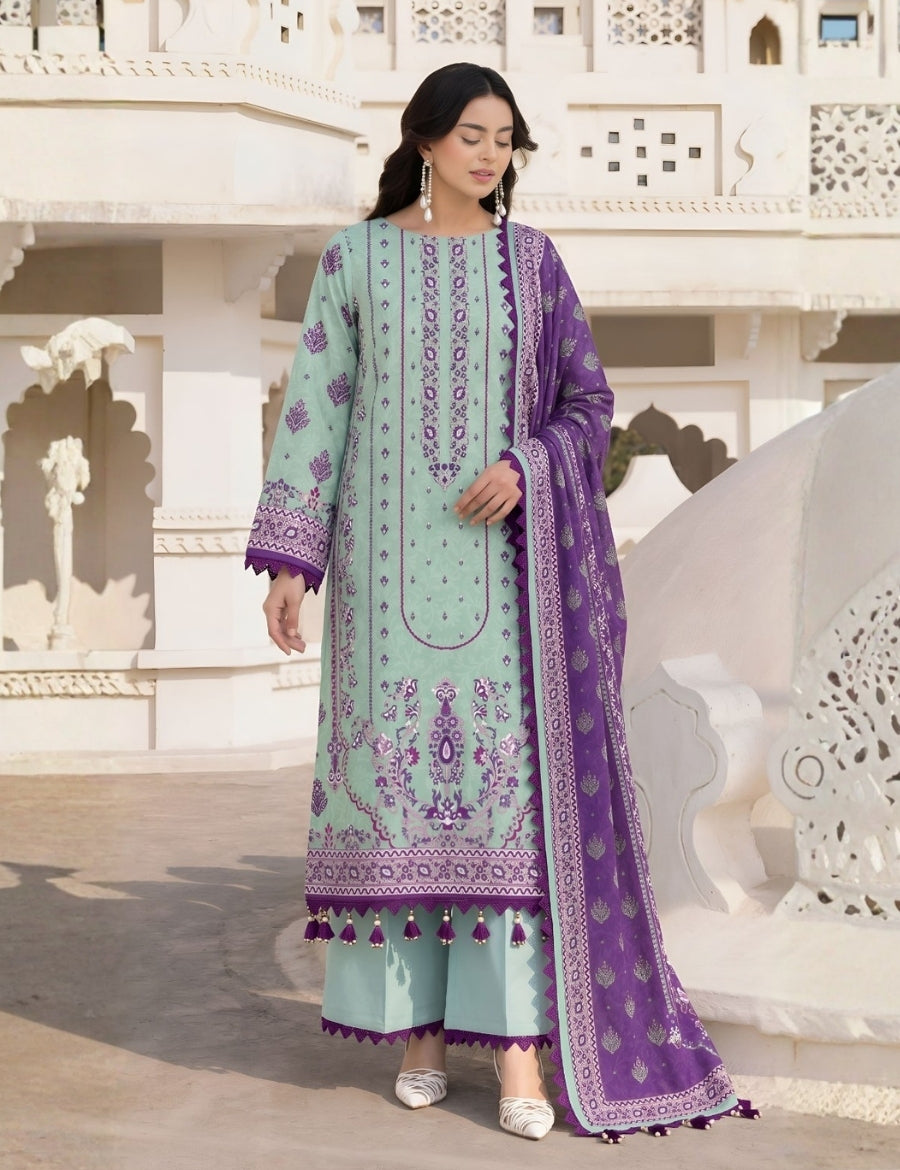 Munarq By Nisha Designer Printed Lawn 3PC V-591