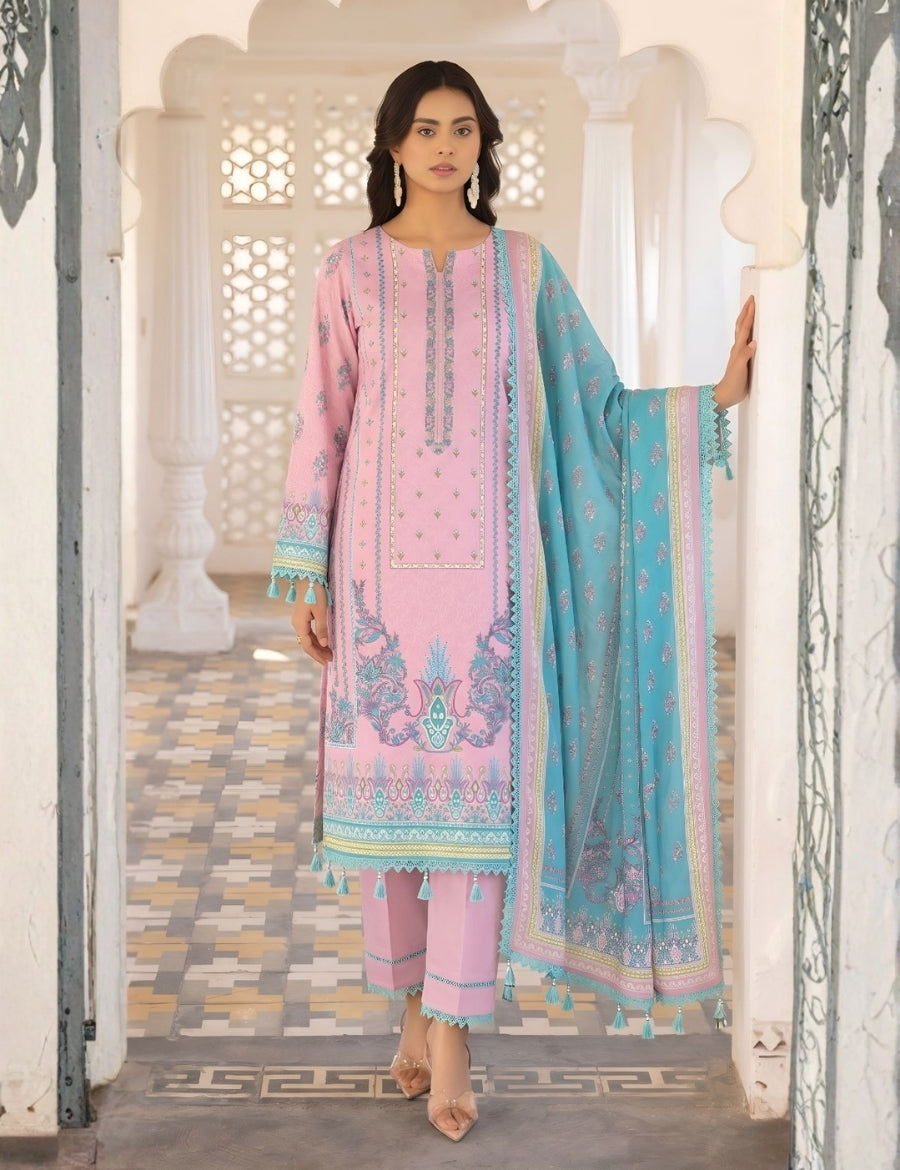 Munarq By Nisha Designer Printed Lawn 3PC V-591