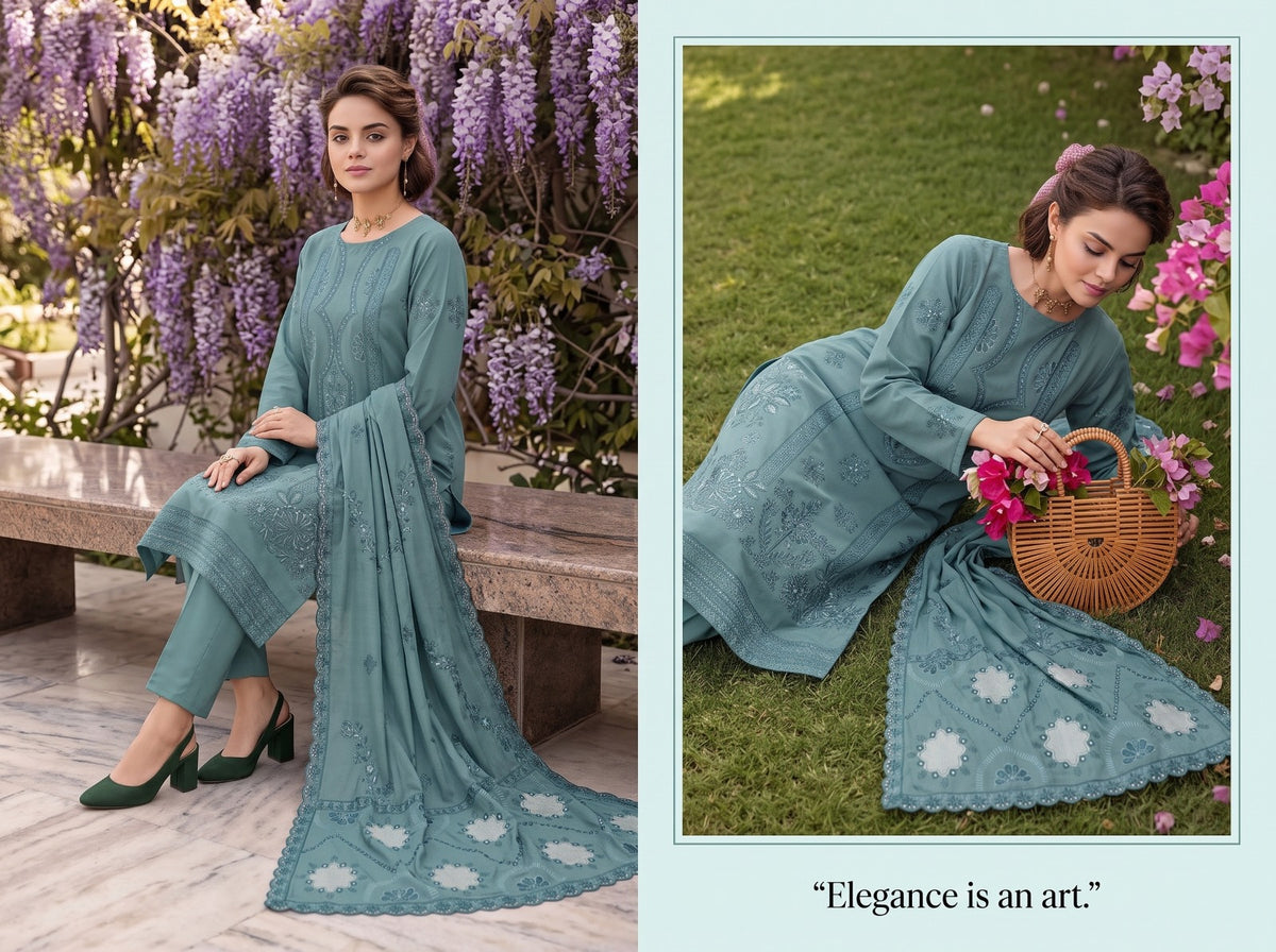 Set of Munarq by Nisha Designer V-2630