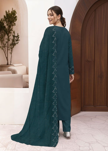 Munarq By Nisha Designer EMB Vintex Peach 26314