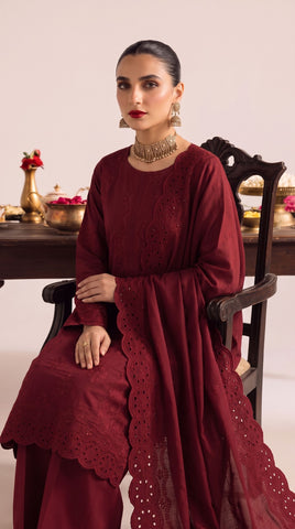 Munarq By Nisha Designer Emb Vintex Peach 2632-5