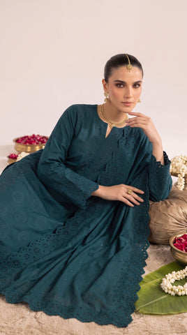 Munarq By Nisha Designer Emb Vintex Peach 2632-6
