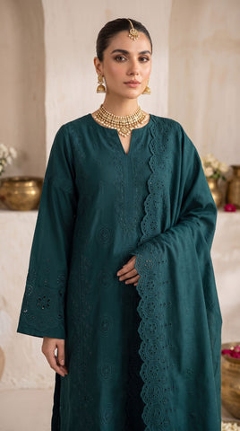 Munarq By Nisha Designer Emb Vintex Peach 2632-6