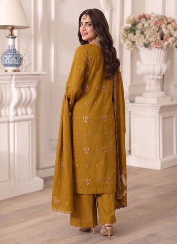 Munarq By Nisha Designer Emb Vintex Peach 2635-6