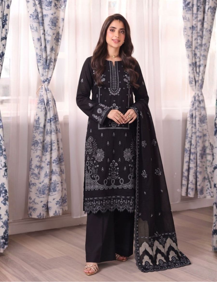 Munarq By Nisha Designer Emb Vintex Peach 2635-2