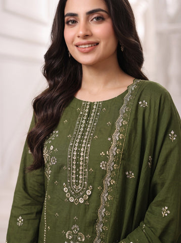 Munarq By Nisha Designer Emb Vintex Peach 2635-5