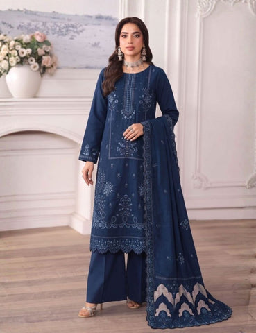 Munarq By Nisha Designer Emb Vintex Peach 2635-3