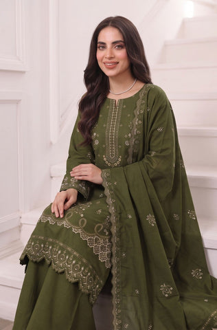 Munarq By Nisha Designer Emb Vintex Peach 2635-5