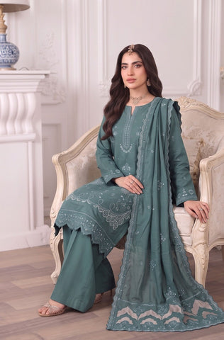 Munarq By Nisha Designer Emb Vintex Peach 2635-4