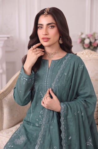 Munarq By Nisha Designer Emb Vintex Peach 2635-4