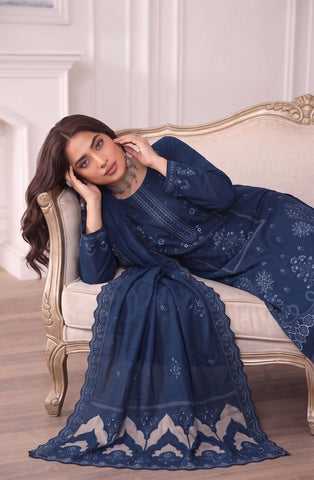 Munarq By Nisha Designer Emb Vintex Peach 2635-3