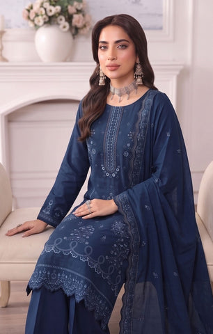 Munarq By Nisha Designer Emb Vintex Peach 2635-3