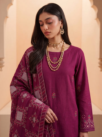 Munarq By Nisha Designer Emb Vintex Peach 2636-2