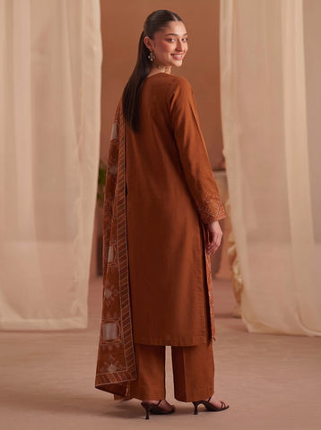 Munarq By Nisha Designer Emb Vintex Peach 2636-3