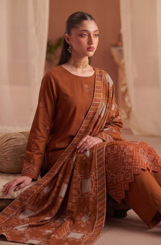 Munarq By Nisha Designer Emb Vintex Peach 2636-3