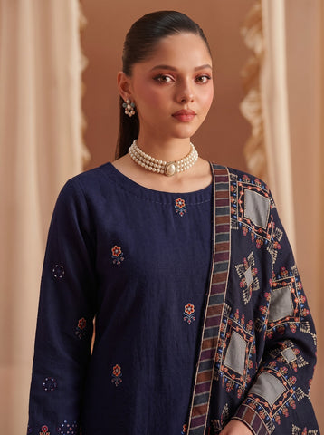 Munarq By Nisha Designer Emb Vintex Peach 2636-6