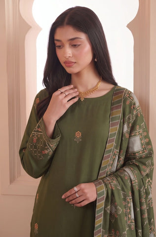 Munarq By Nisha Designer Emb Vintex Peach 2636-1