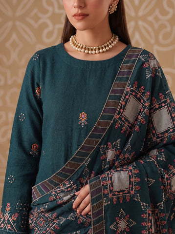 Munarq By Nisha Designer Emb Vintex Peach 2636-5